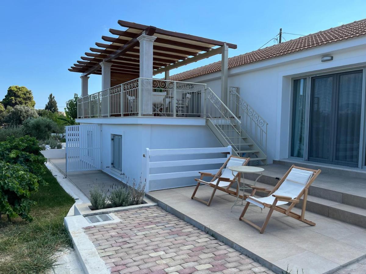 Apollonides Seafront Villa 2 Melete Ліксурі Екстер'єр фото