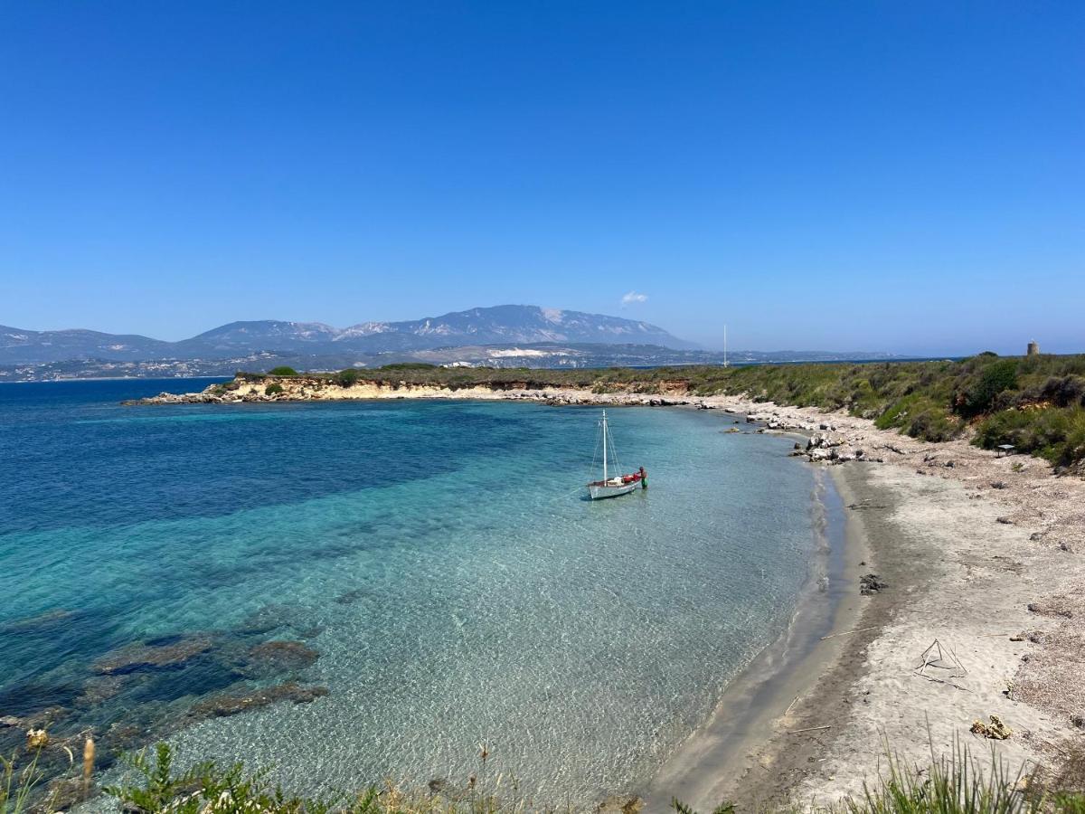 Apollonides Seafront Villa 2 Melete Ліксурі Екстер'єр фото