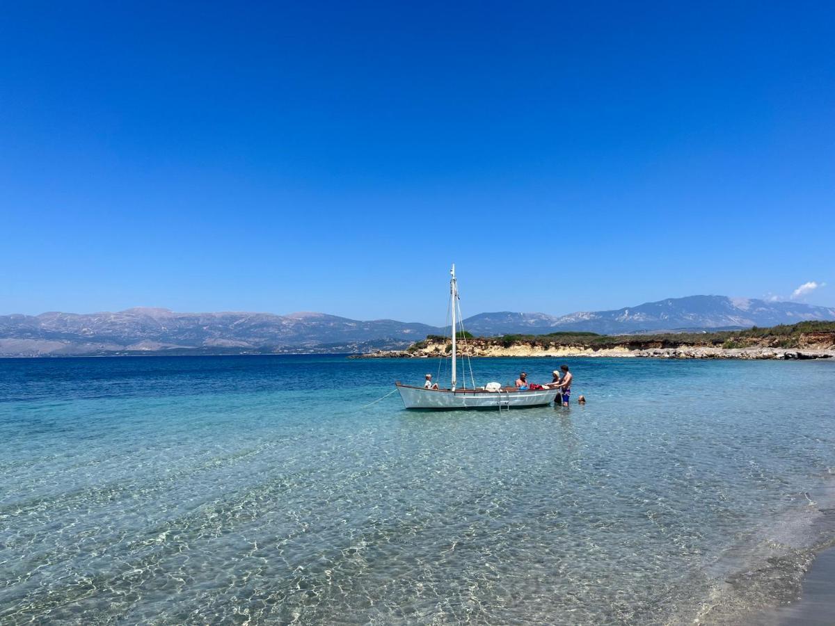Apollonides Seafront Villa 2 Melete Ліксурі Екстер'єр фото