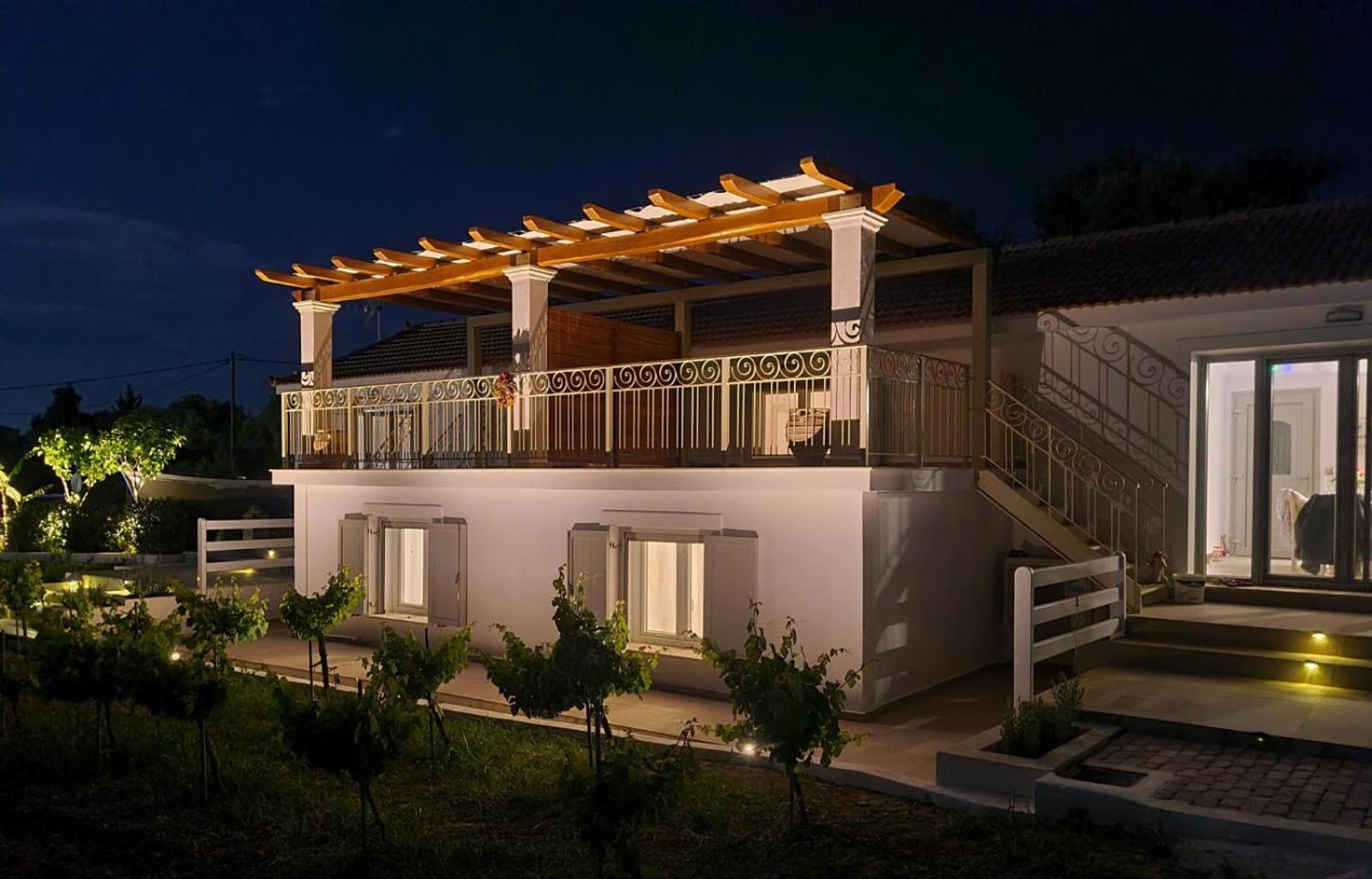 Apollonides Seafront Villa 2 Melete Ліксурі Екстер'єр фото